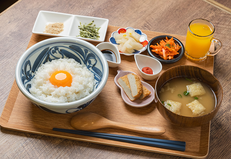 卵かけごはん定食